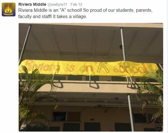 Riviera Middle School Twitter