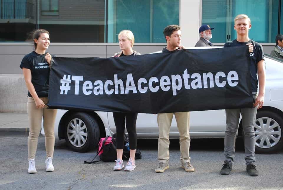Acceptance sign